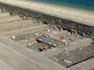 Travaux sur le front de mer - Plage de la gendarmerie