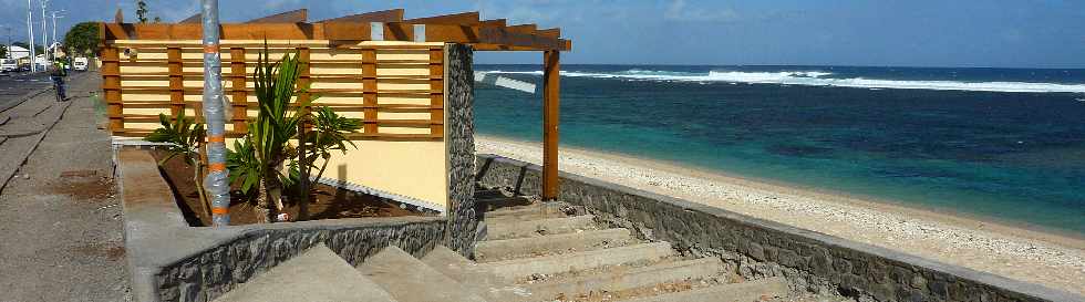 Travaux sur le front de mer - Plage de la gendarmerie