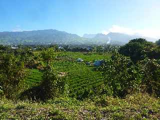 Entre du Cirque de Cilaos, vu de Bois d'Olives