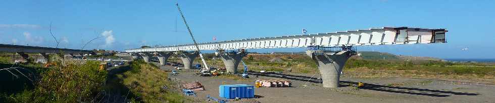 Juin 2012 - Chantier du pont sur la Rivire St-Etienne -