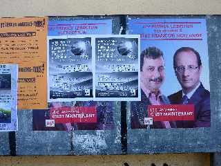 St-Pierre - Affichages post-électoraux