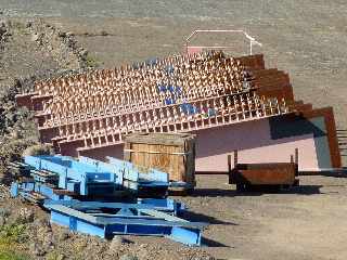 Juillet 2012 - Chantier du pont sur la Rivire St-Etienne - Consoles