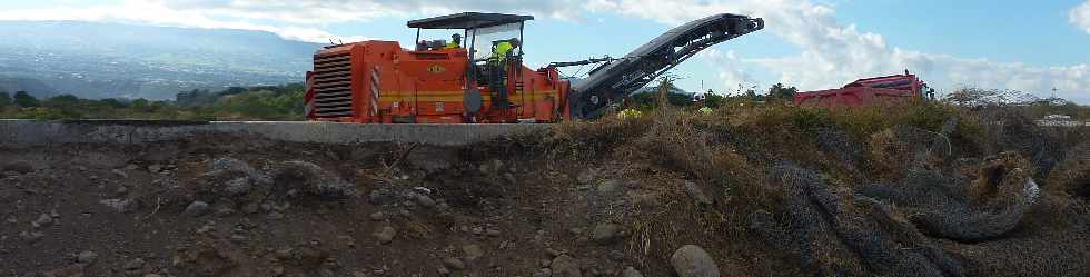 Pierrefonds - Chantier du raccordement du pont amont