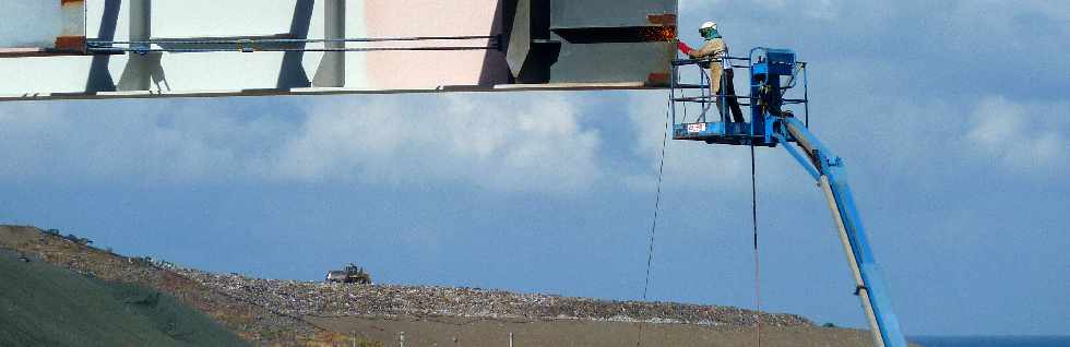 Juillet 2012 - Chantier du pont sur la Rivire St-Etienne