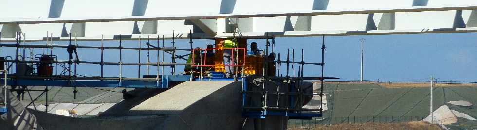 Juillet 2012 - Chantier du pont sur la Rivire St-Etienne