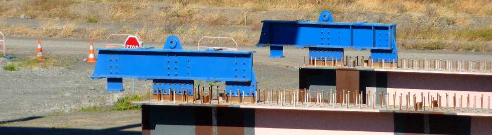 Pont Rivire St-Etienne - Dispositif coulissant pour le clavage du tablier