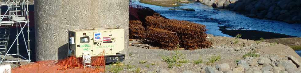 Pont sur la Rivire St-Etienne - Pile P2