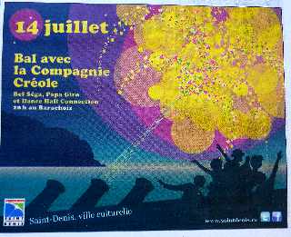 Publicité 14 juillet 2012 à St-Denis