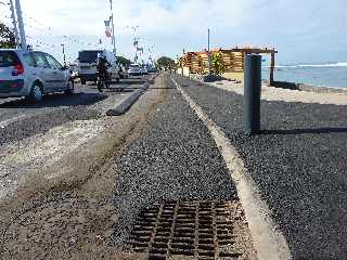 Bd Hubert-Delisle - St-Pierre - 13 juillet 2012 - Piste cyclable