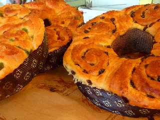 Boulangerie  Dlices du Paradis - St-Pierre - Brioche suisse