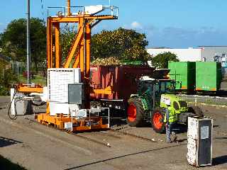 Tros - Usine du Gol St-Louis - juillet 2012 - Arrive  l'chantillonnage