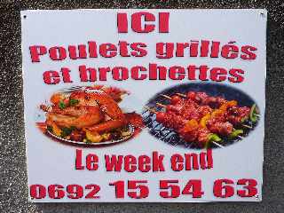 Pierrefonds -  Le CD 26 - Chez Bernard - Samoussas, nems, poulets grills ..