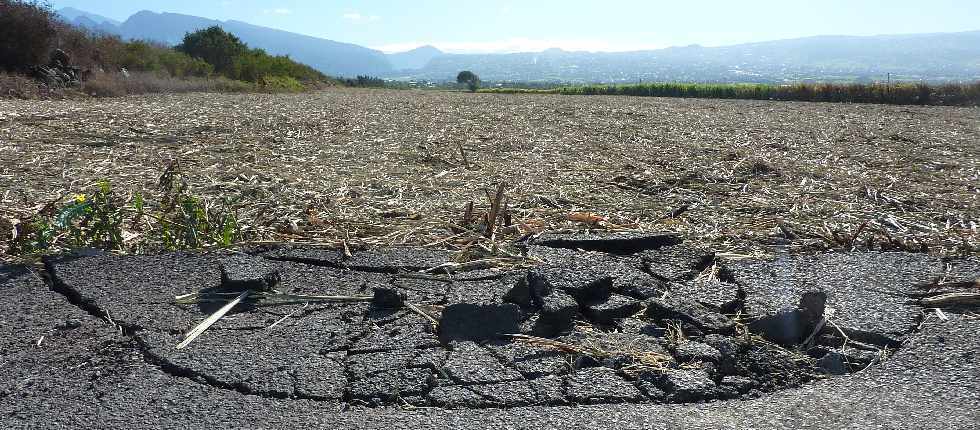 Rive droite de la Ravine des Cabris - Cannes coupes  la machine