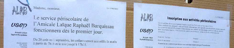 20 août 2012 - St-Pierre - Activités proposées par l'Amicale laïque Raphaël-Barquissau