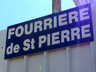 St-Pierre -  Ligne Paradis - Fourrière automobile