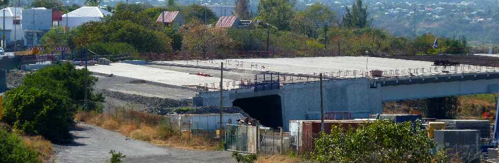 Chantier du pont sur la Riv. St-Etienne - Fin aot 2012