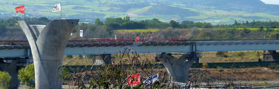 Chantier du pont sur la Riv. St-Etienne - Fin aot 2012