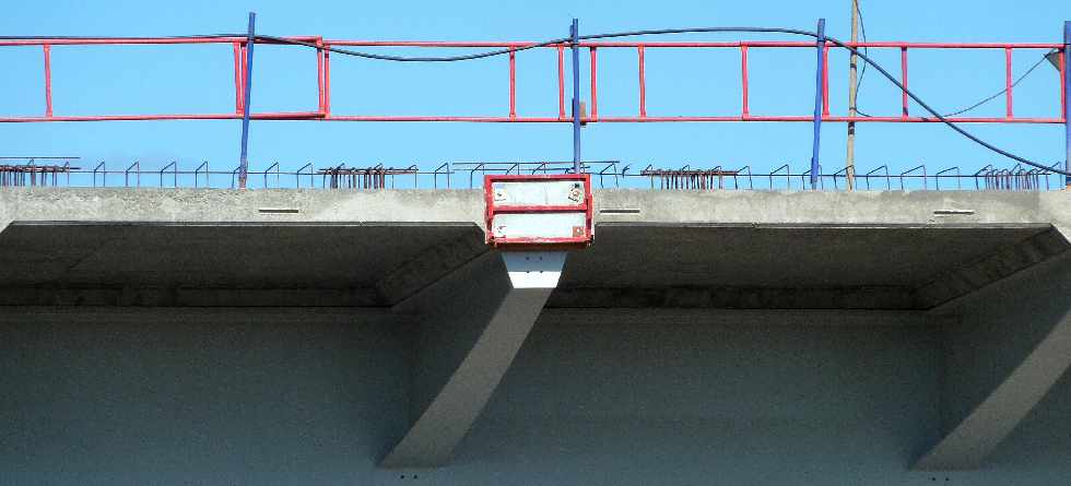 Chantier du pont sur la Riv. St-Etienne - Fin aot 2012