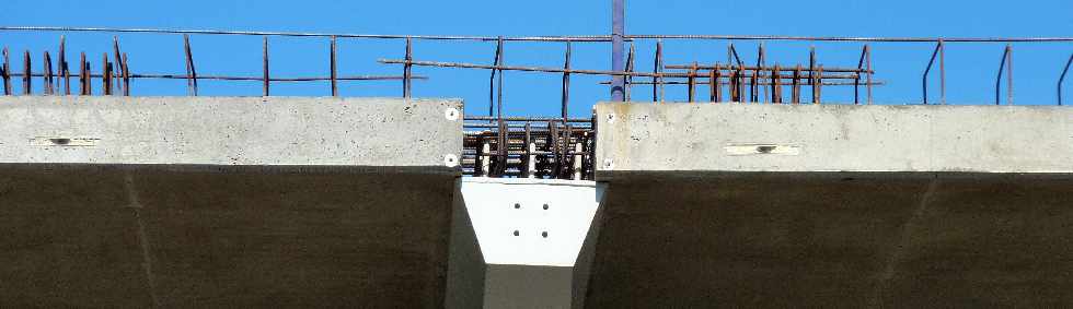 Chantier du pont sur la Riv. St-Etienne - Fin aot 2012