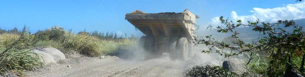 Rivire St-Etienne - Circulation des Dumpers