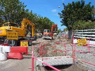 Ravine Blanche - Anru - Travaux rue Luthuli