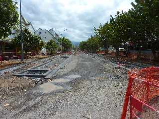 Ravine Blanche - Travaux Rue Luthuli