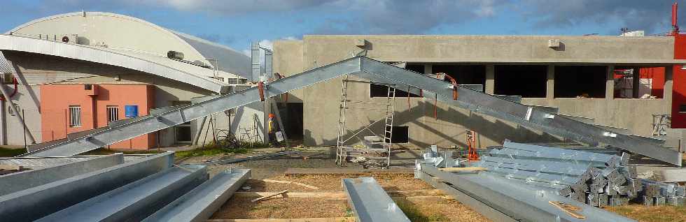 Octobre 2012 - Travaux de rhabilitation de l'aroport de Pierrefonds