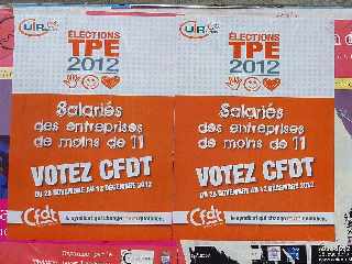 Pub CFDT élections TPE 2012