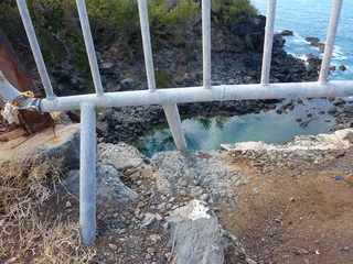 Pont sur la Ravine des Cafres - Bassin 18 - Rambarde