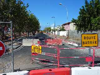 St-Pierre - Ravine Blanche - Travaux Anru rue Luthuli