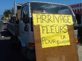 Ligne Paradis - Arrivage de fleurs Toussaint