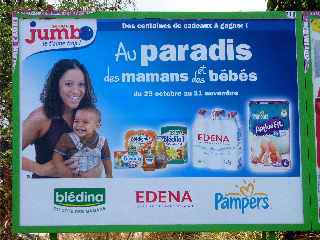 Pub Jumbo - Au paradis des mamans et des bbs