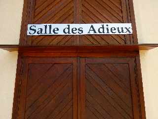 St-Pierre - Ligne Paradis - Centre funéraire du Sud - Salle des adieux