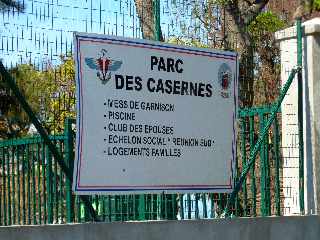 St-Pierre - Quartier des Casernes - Parc des Casernes