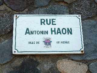 St-Pierre - Quartier des Casernes - Rue Antonin Haon