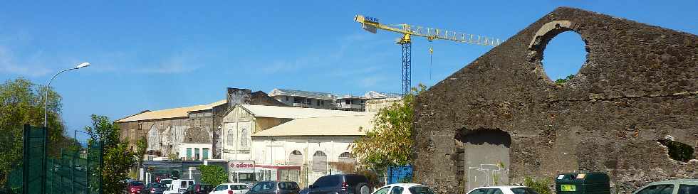 St-Pierre - Quartier des Casernes - Ancienne usine sucrière