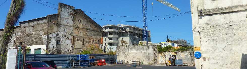 St-Pierre - Quartier des Casernes - Ancienne usine sucrire