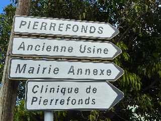 St-Pierre - Pierrefonds - Panneaux routiers