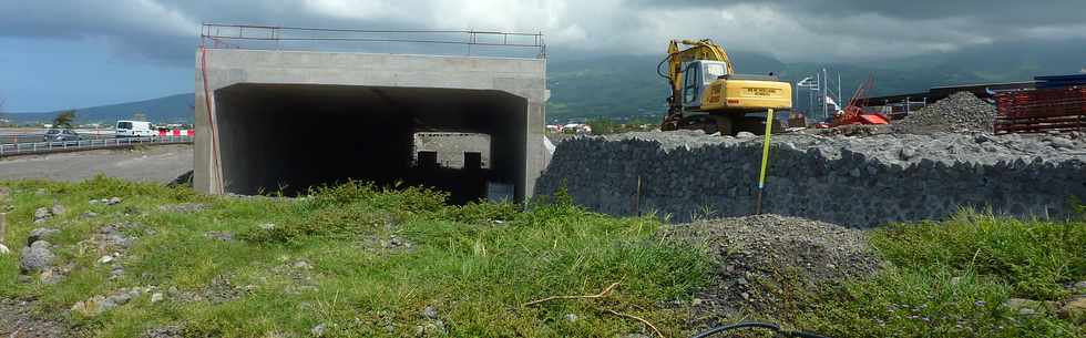 Rivire St-Etienne - Chantier accs de rive gauche - PIPO