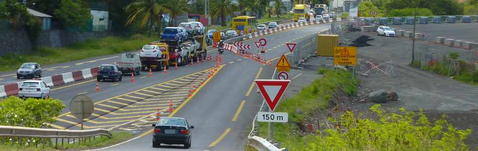 Rivire St-Etienne - Radier ferm - Cyclone Dumile