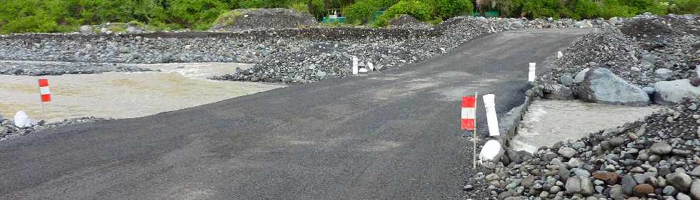 Radier du Ouaki rouvert après Felleng - Février 2013
