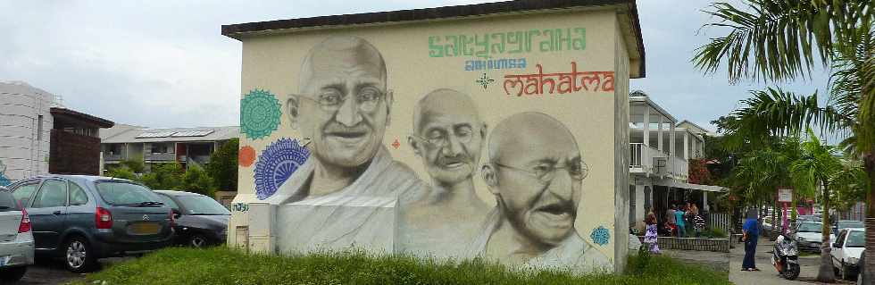 St-Louis, rue de la gare - Mahatma Gandhi