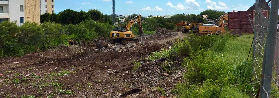 St-Pierre -  Constructions  Ravine Blanche - fin fvrier 2013