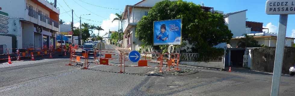 St-Pierre - Terre Sainte - Cration d'un nouveau rond-point