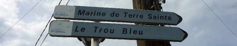 St-Pierre - Terre Sainte - Marine de Terre Sainte - Le Trou Bleu