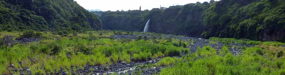 Bras de la Plaine - Chute d'eau de l'usine hydro-électrique