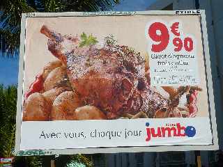 Pub gigot d'agneau de Nouvelle -Zlande