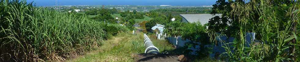 Canalisation du Bras de la Plaine vers l'usine hydro-lectrique