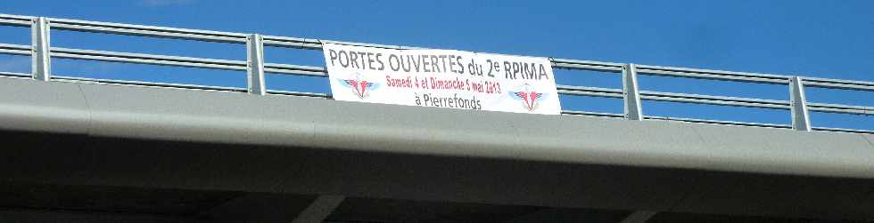Pont sur la rivière St-Etienne - Portes ouverts au 2è RPIMa