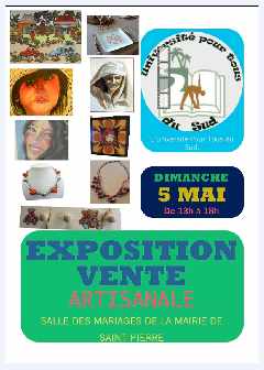 5 mai 2013 - Expo-vente artisanale de l'UPTS  la mairie de St-Pierre